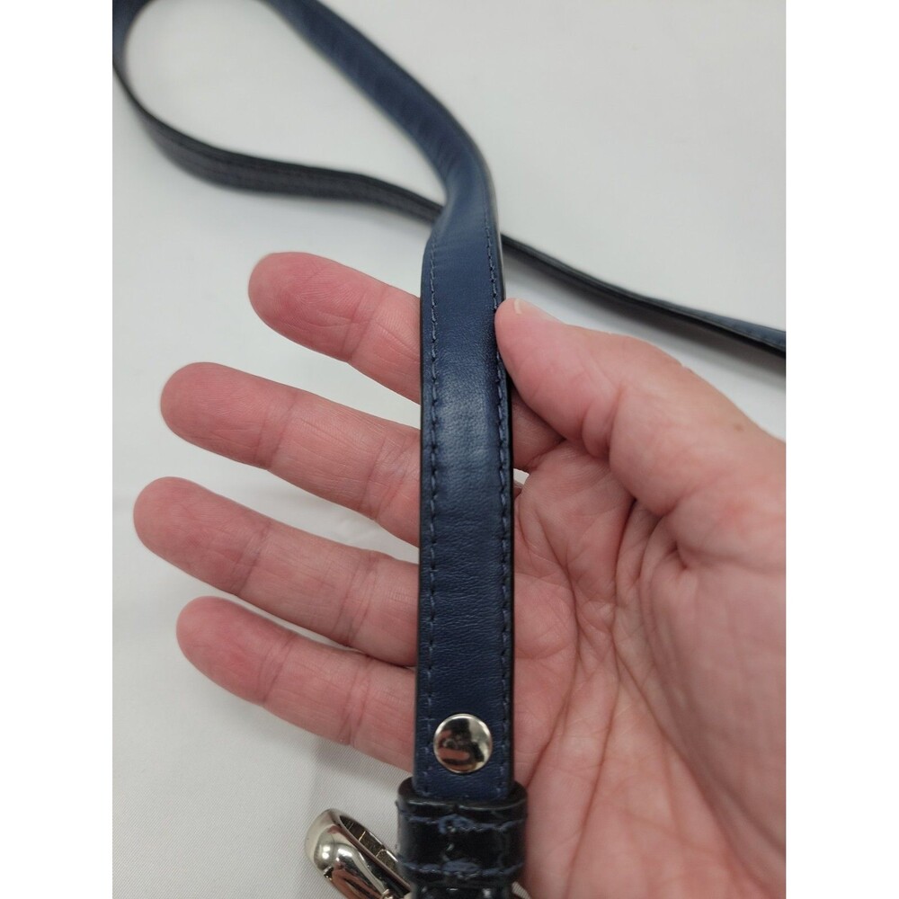 Coach Handbag Shoulder Strap Replacement Black/Blue 34" - Picture 5 of 5